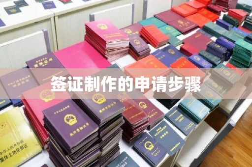 崇州签证制作的申请步骤