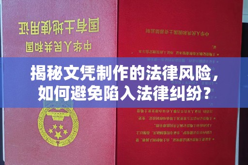 崇州揭秘文凭制作的法律风险，如何避免陷入法律纠纷？