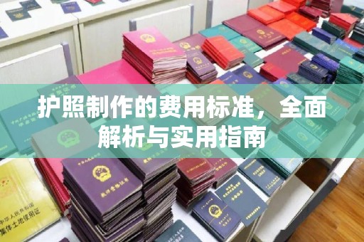崇州护照制作的费用标准，全面解析与实用指南