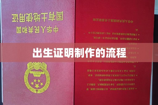 崇州出生证明制作的流程